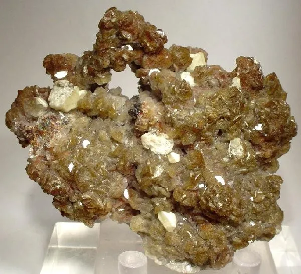 Smithsonite, Aragonite, Aragonite (Var: Plumboan Aragonite) image