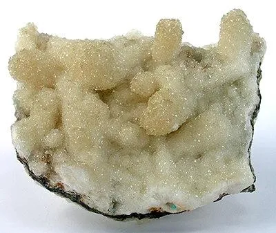 Smithsonite, Aragonite (Var: Plumboan Aragonite) image