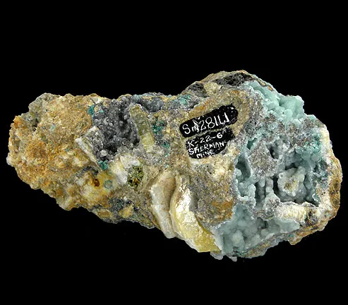 Smithsonite, Baryte - image 2