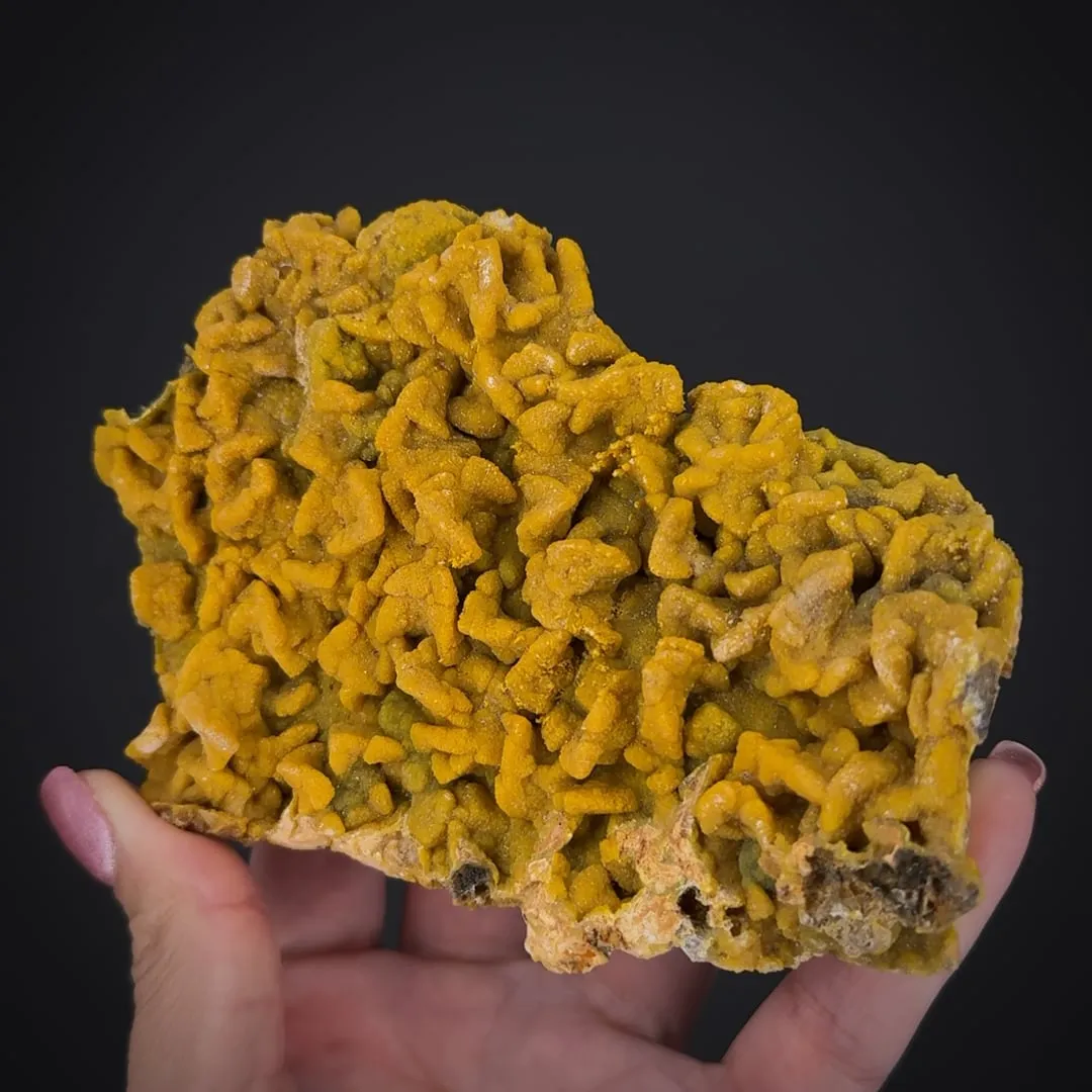 Smithsonite (Cadmian) ps. Dolomite - image 1
