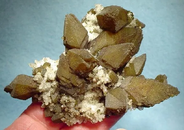 Smithsonite, Calcite image