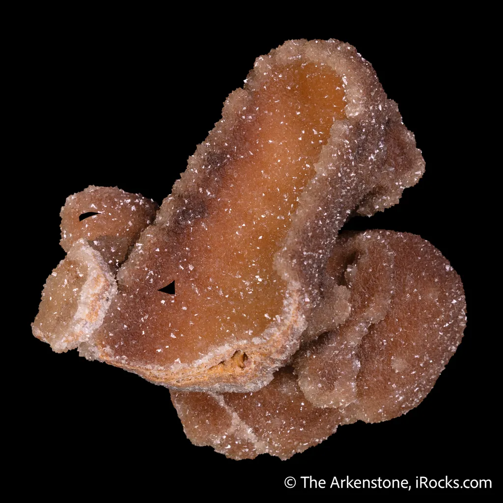 Smithsonite epimorph/cast after ?? image