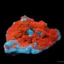 Smithsonite (Fluorescent) on Willemite (Fluorescent) - image 2