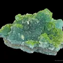 Smithsonite (Fluorescent) on Willemite (Fluorescent) - image 7