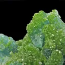 Smithsonite (Fluorescent) on Willemite (Fluorescent) - image 4