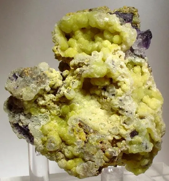 Smithsonite, Fluorite image