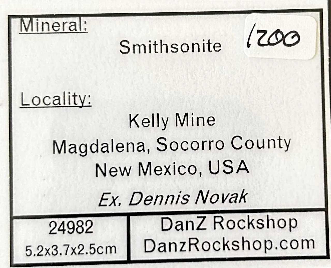 Smithsonite from USA, New Mexico, Kelly Mine - image 2