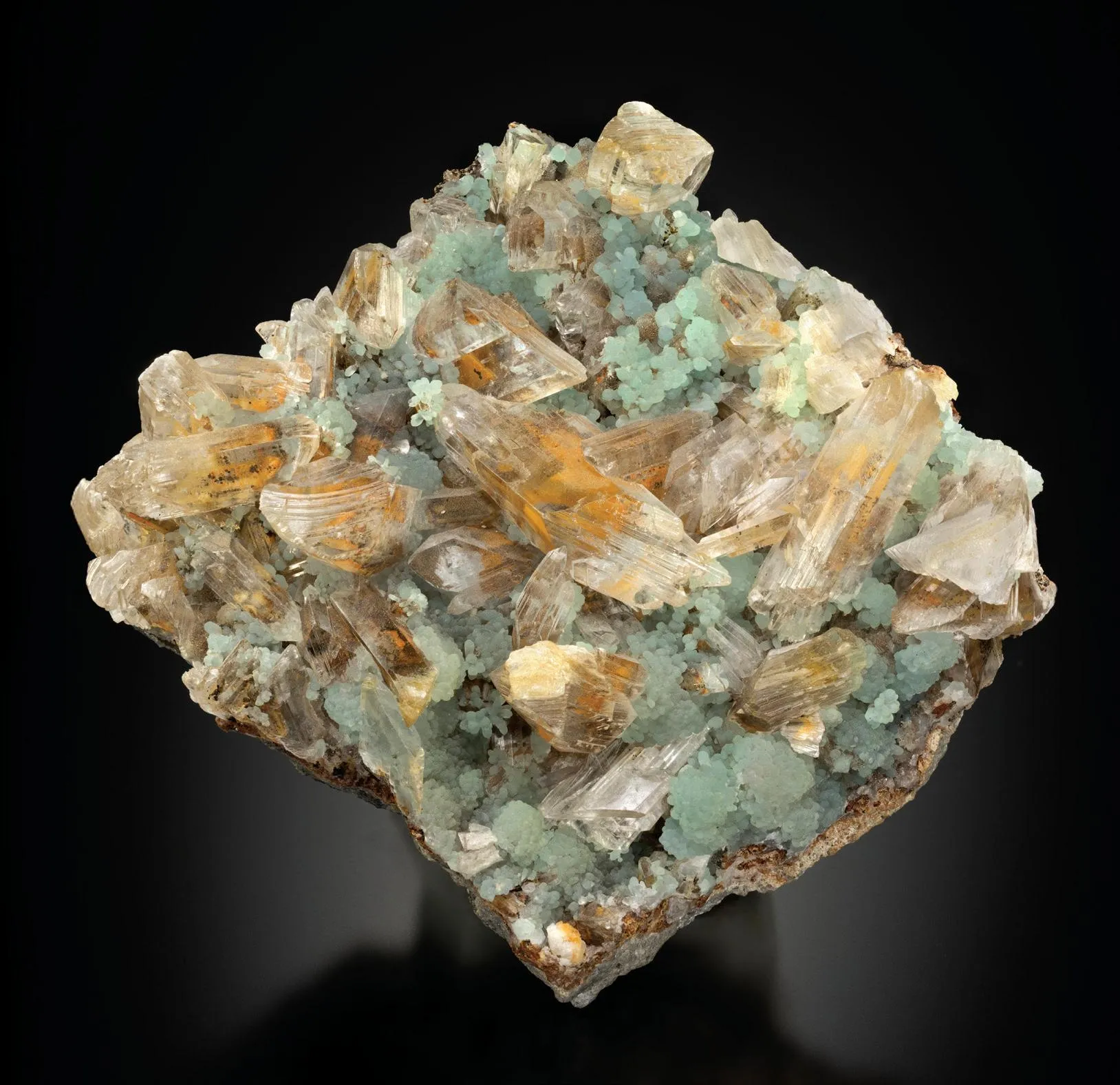 Smithsonite, Gypsum - image 1