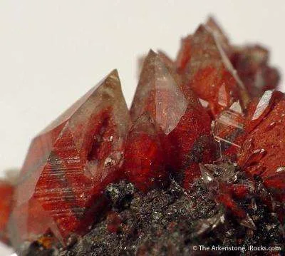 Smithsonite Included By Hematite - image 3