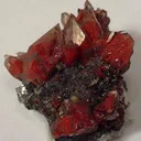 Smithsonite Included By Hematite - image 1