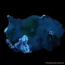 Smithsonite on Adamite var. Cuprian-REE - image 4