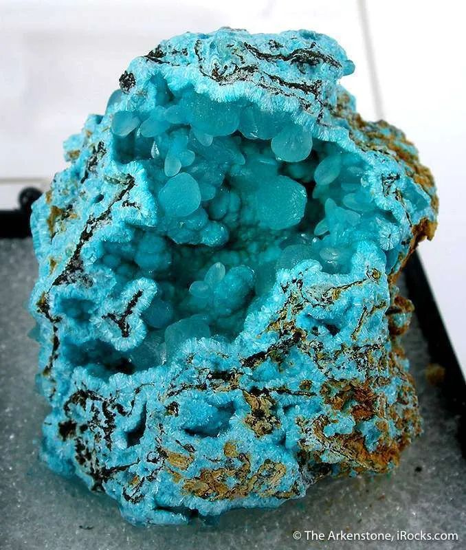 Smithsonite on Auricalcite - image 2