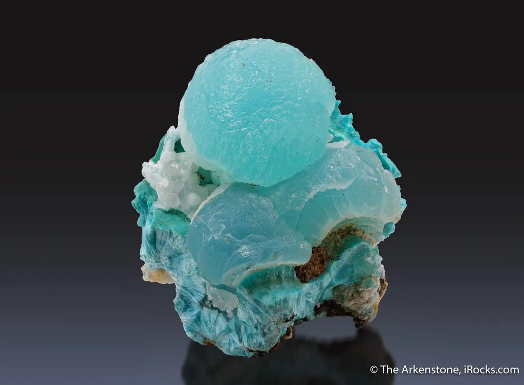 Smithsonite on Aurichalcite image