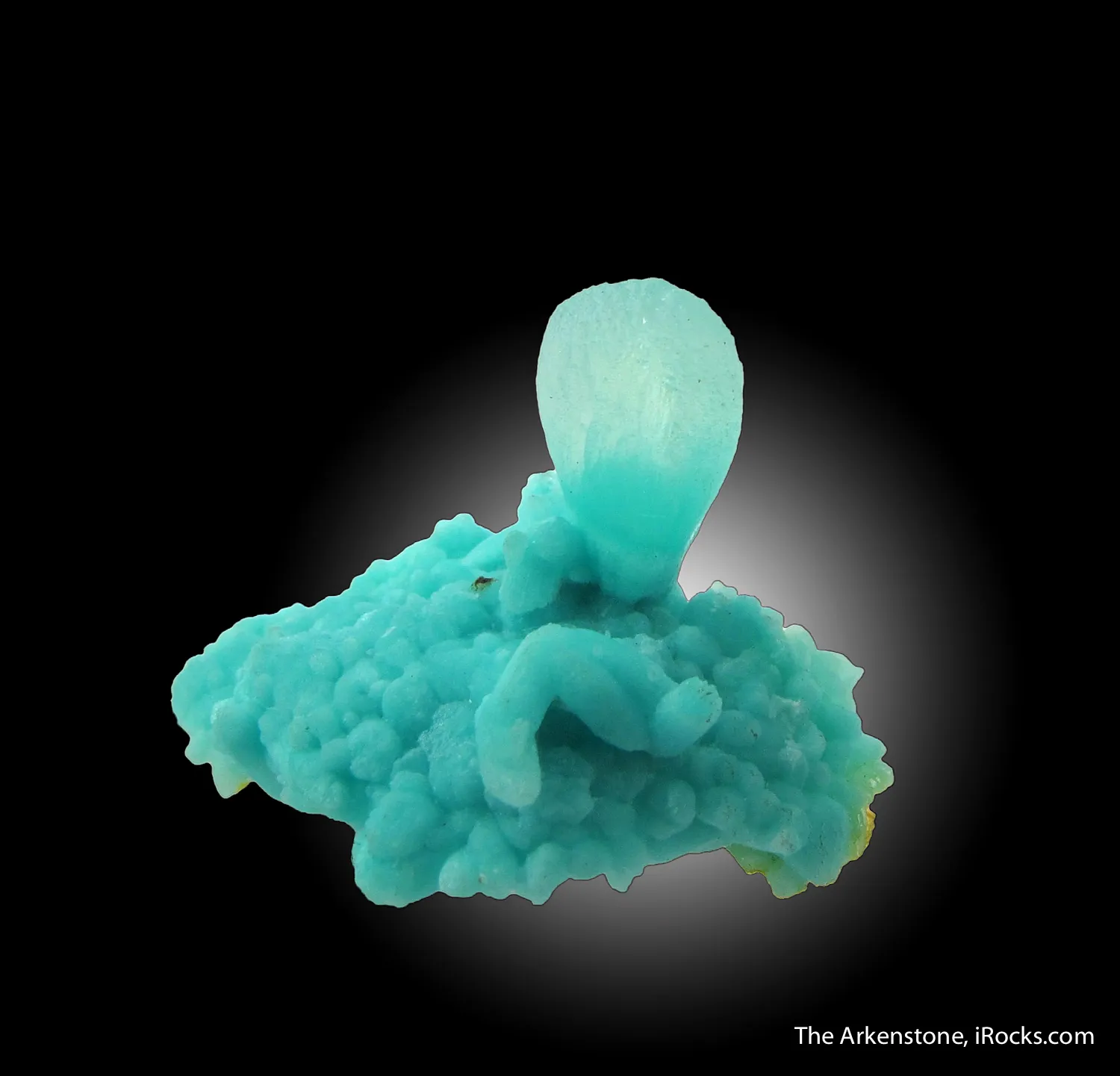 Smithsonite on Aurichalcite - image 2