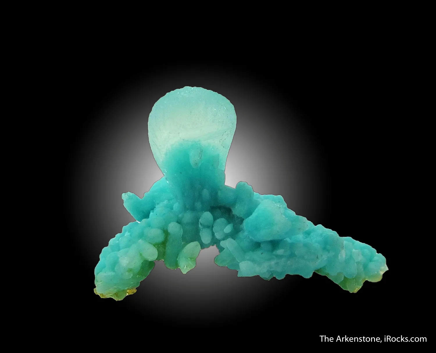 Smithsonite on Aurichalcite - image 3