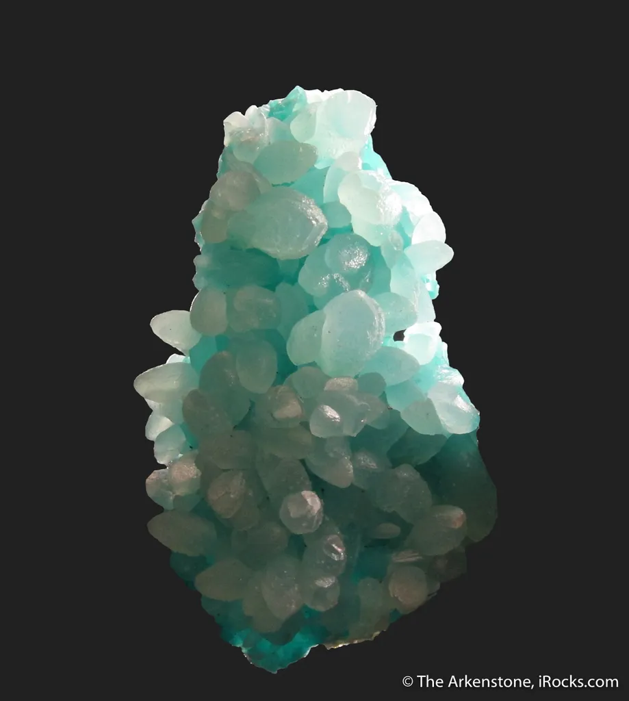 Smithsonite on Aurichalcite - image 3