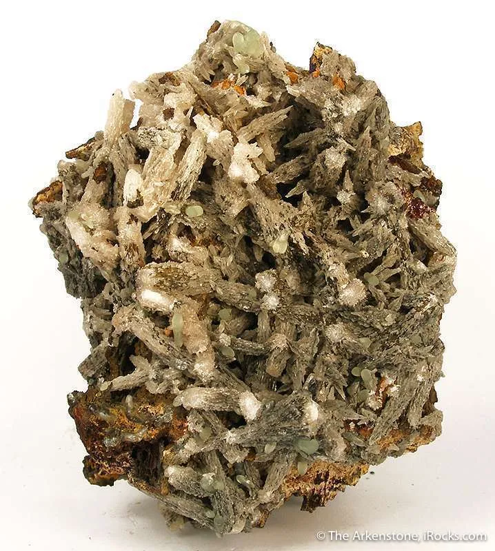 Smithsonite on Calcite image