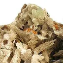 Smithsonite on Calcite - image 2
