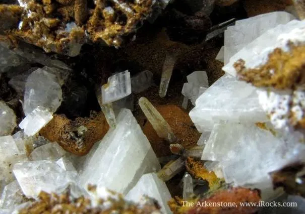 Smithsonite on Cerussite With Mimetite - image 1