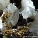 Smithsonite on Cerussite With Mimetite - image 6