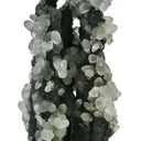 Smithsonite on Coronadite - image 1