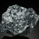 Smithsonite on Coronadite - image 1