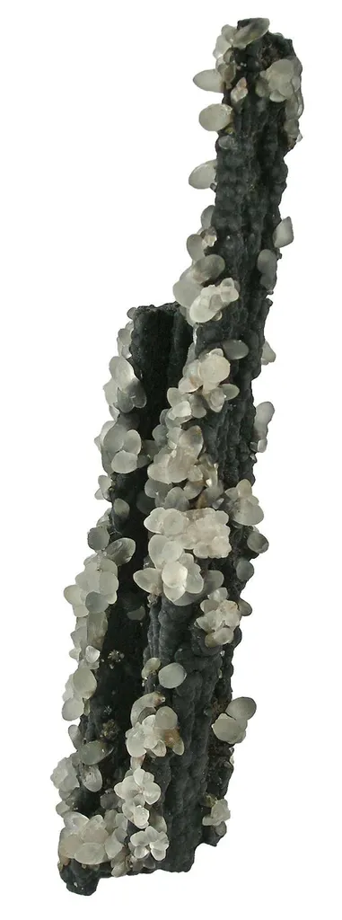 Smithsonite on Coronadite - image 3