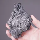 Smithsonite on Coronadite - image 2