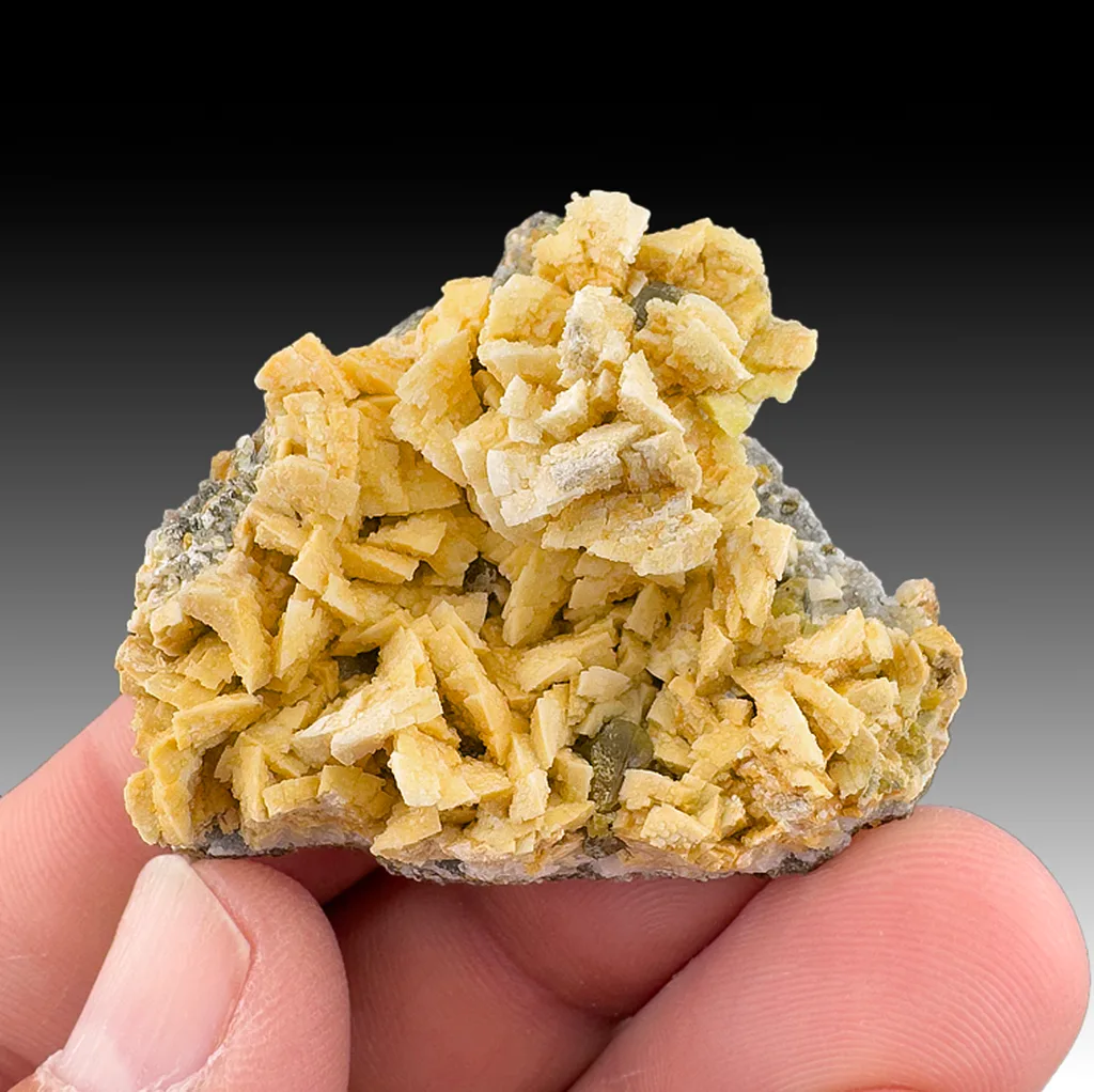 Smithsonite on Dolomite - image 1