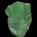Smithsonite on Fluorite - image 1