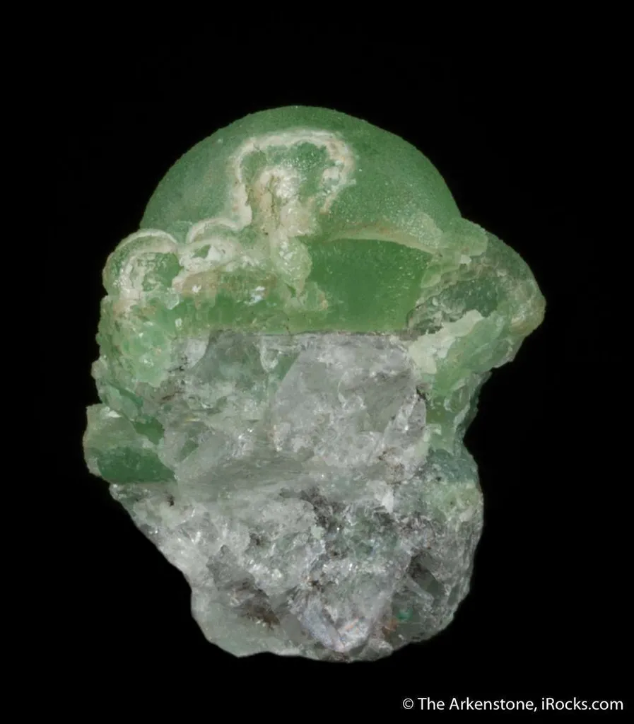 Smithsonite on Fluorite - image 5