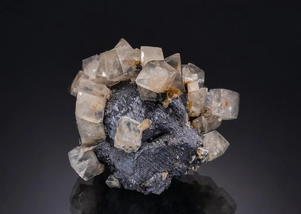 Smithsonite on Galena image