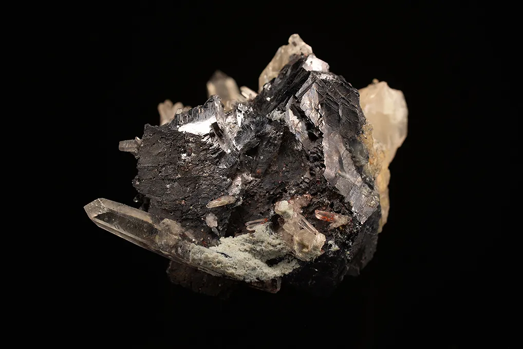 Smithsonite on Galena - image 5