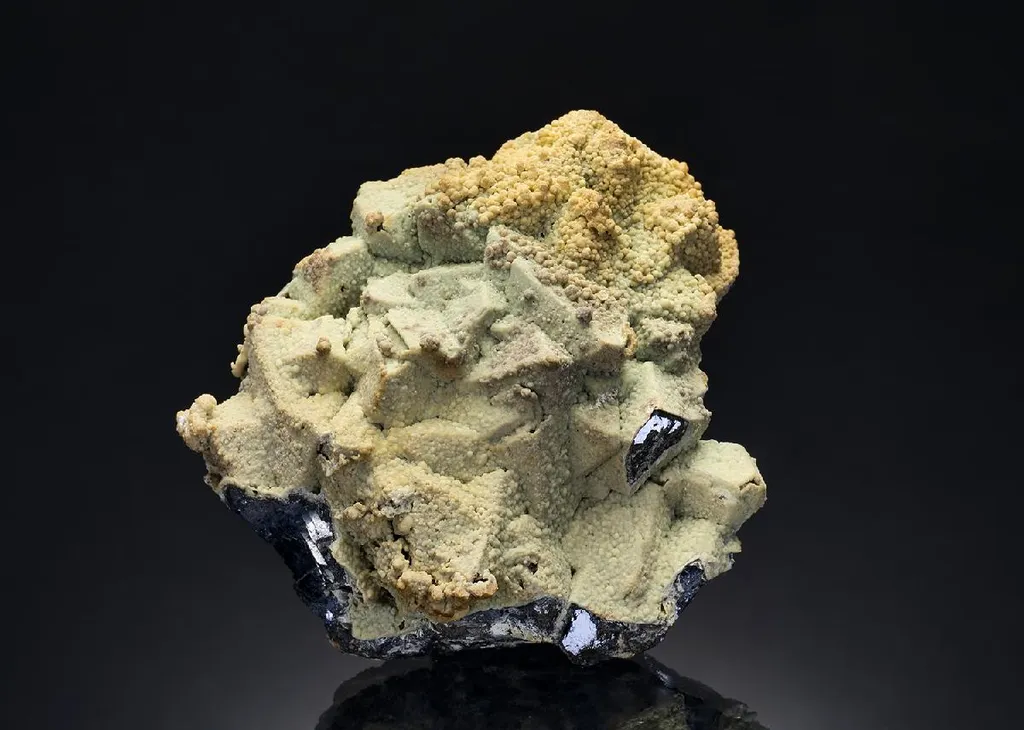 Smithsonite on Galena image