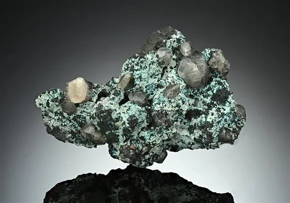 Smithsonite on Galena image