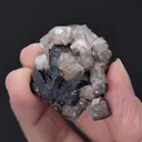 Smithsonite on Galena - image 2