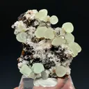 Smithsonite on Hemimorphite - image 2