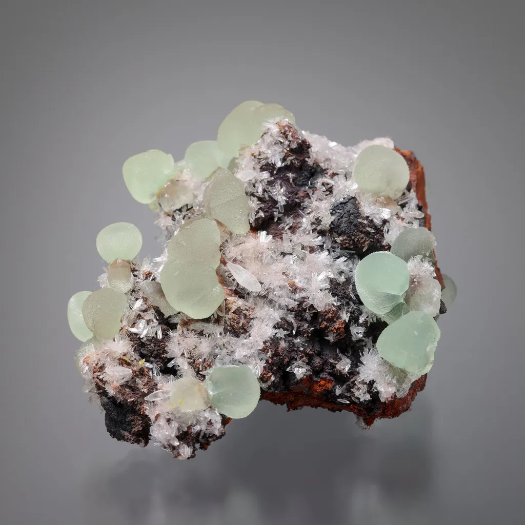 Smithsonite on Hemimorphite image