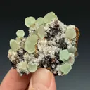 Smithsonite on Hemimorphite - image 4