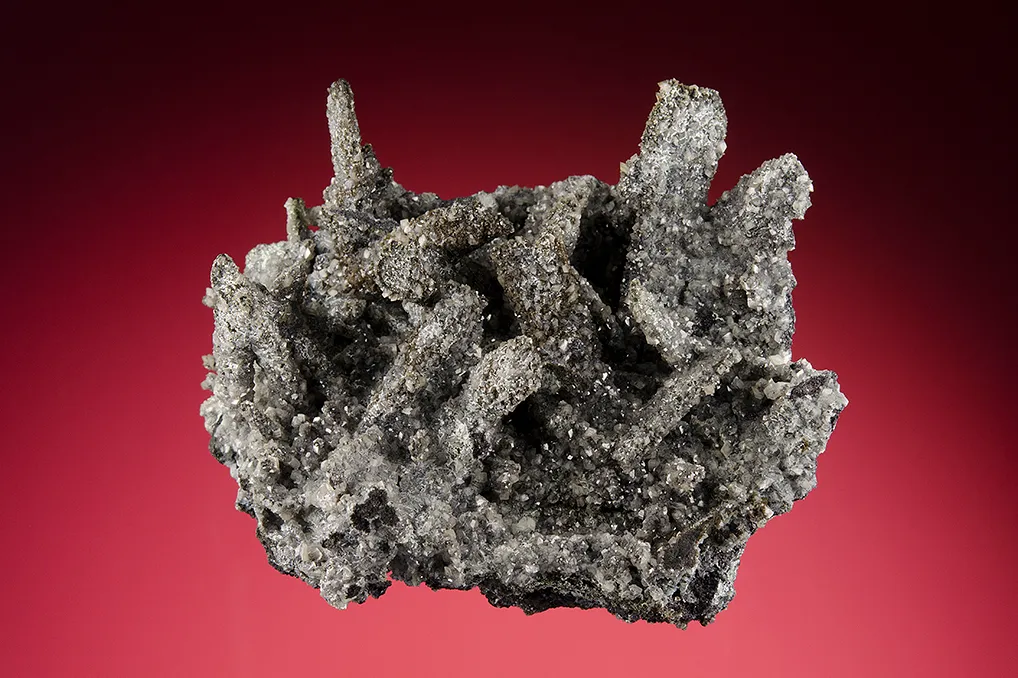 Smithsonite on Tennantite after Chalcocite image