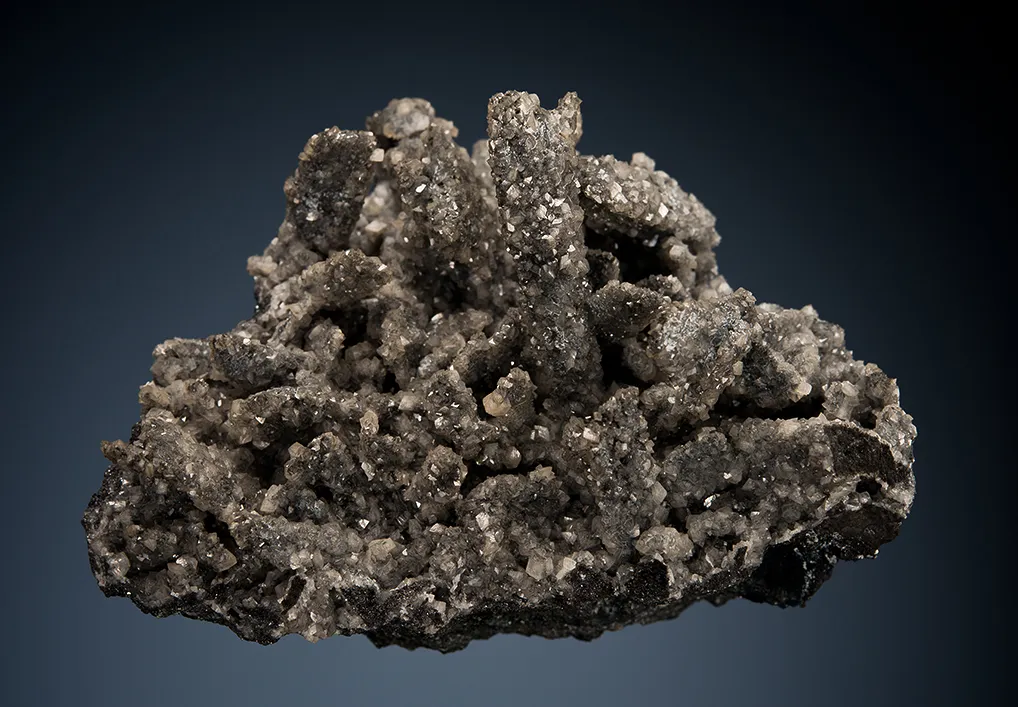 Smithsonite on Tennantite after Chalcocite image