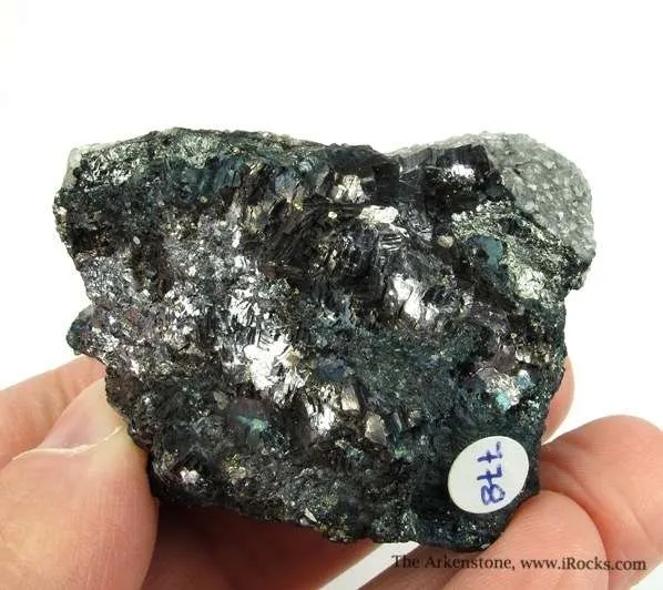 Smithsonite on Tennantite and Galena - image 4