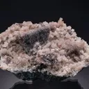 Smithsonite on Tennantite on Quartz - image 1