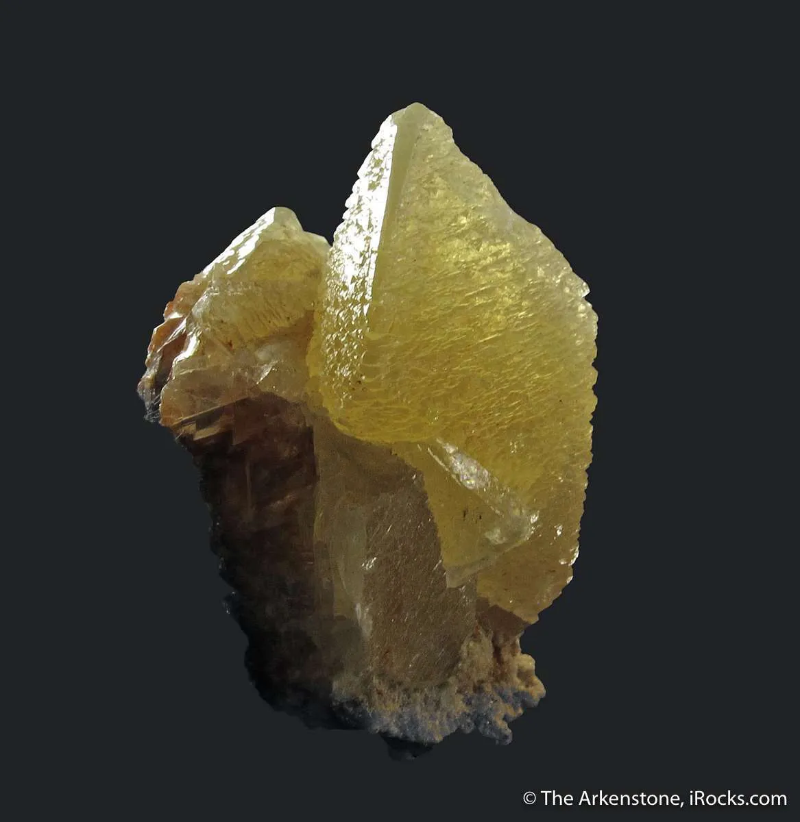 Smithsonite on Willemite - image 4