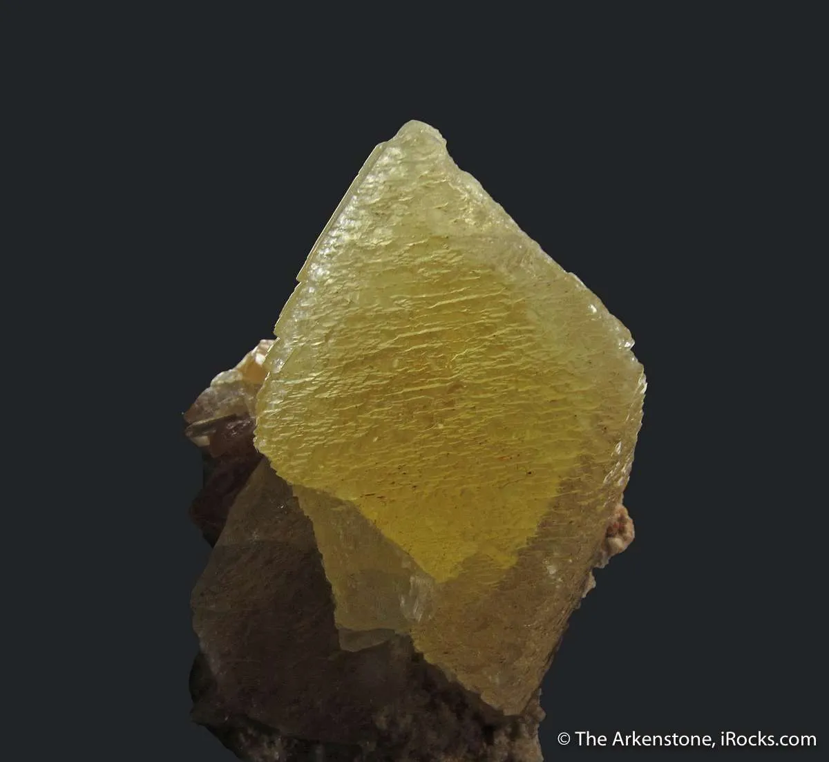 Smithsonite on Willemite - image 5