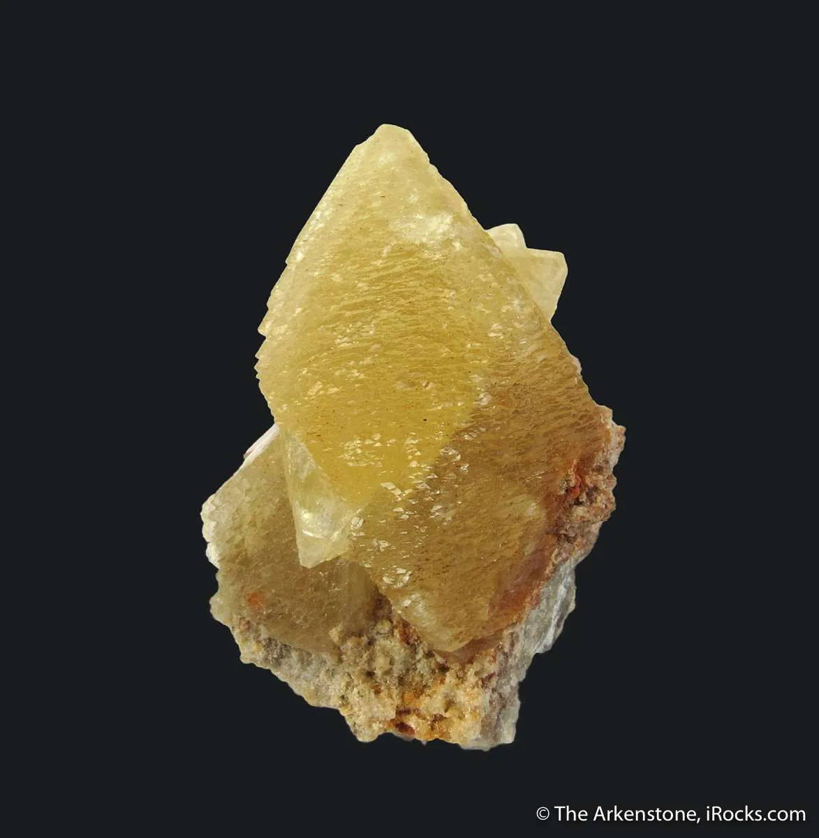Smithsonite on Willemite - image 2