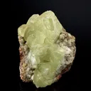 Smithsonite on Willemite - image 1