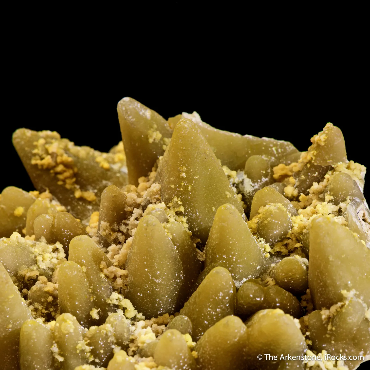 Smithsonite ps. Calcite - image 1