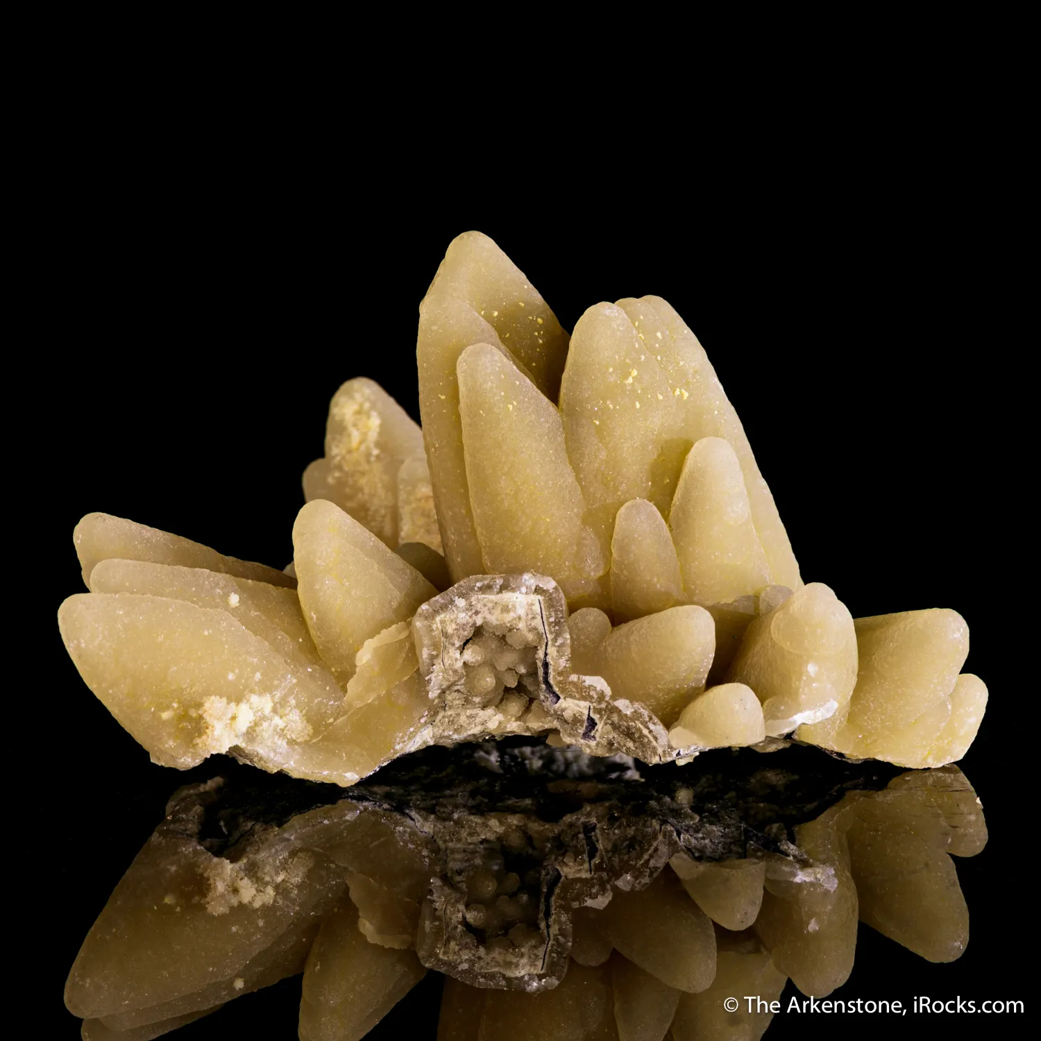 Smithsonite ps. Calcite - image 5