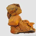 Smithsonite ps. Calcite, with Greenockite - image 1